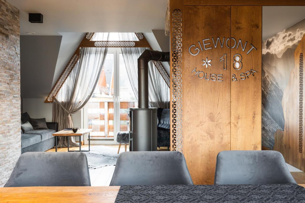 Apartament Giewont House & Spa Z Sauna Закопане Екстериор снимка